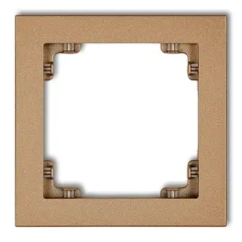 8dr-1-ramka-pojedyncza-zloty-metalik-deco-karlik