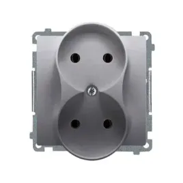 gniazdo-podwojne-bez-uziemienia-kontakt-bez-bolca-bmg2m-inox-simon-basic