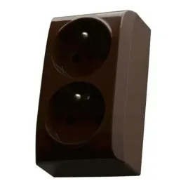 gniazdo-podwojne-n-t-brazowe-gn-2bz-24-bis-ospel