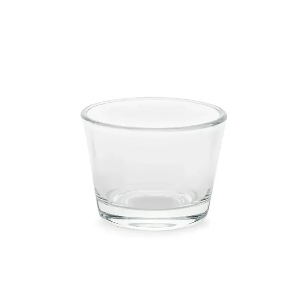 POJEMNIK SZKLANY DO ZALEWU ŚWIEC 65 ML BEZBARWNY TEALIGHT STOŻEK