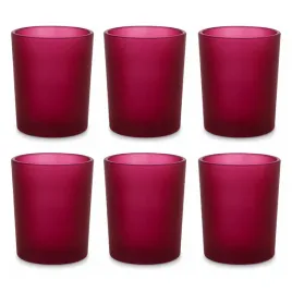 pojemnik-szklany-do-zalewu-swiec-365-ml-matowy-czerwony-magenta-6-szt
