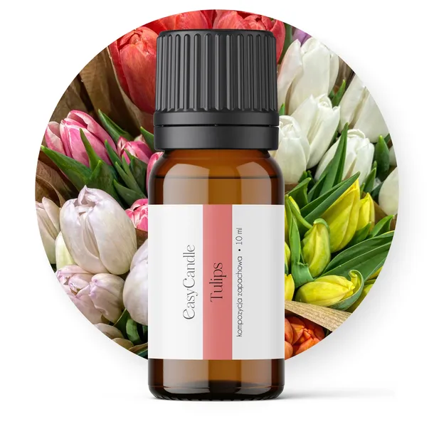 Olejek zapachowy do świec wosku mydła bazy mydlanej Tulips Tulipan 10 ml