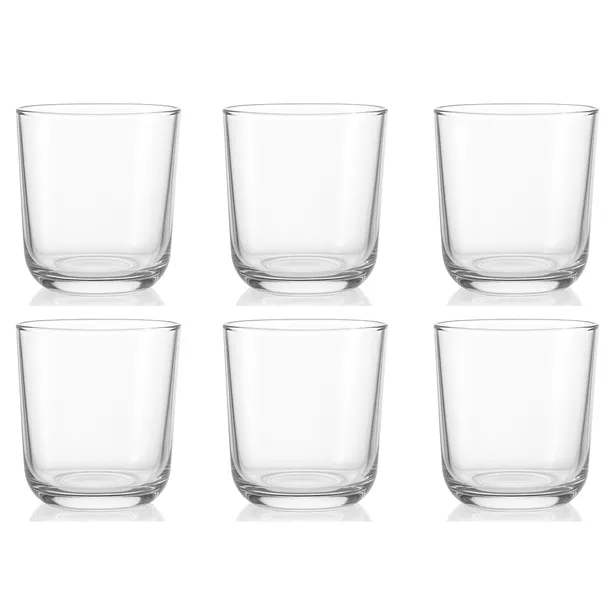 POJEMNIK SZKLANY DO ZALEWU ŚWIEC MILLA 270 ML BEZBARWNY PRZEZROCZYSTY 6 szt