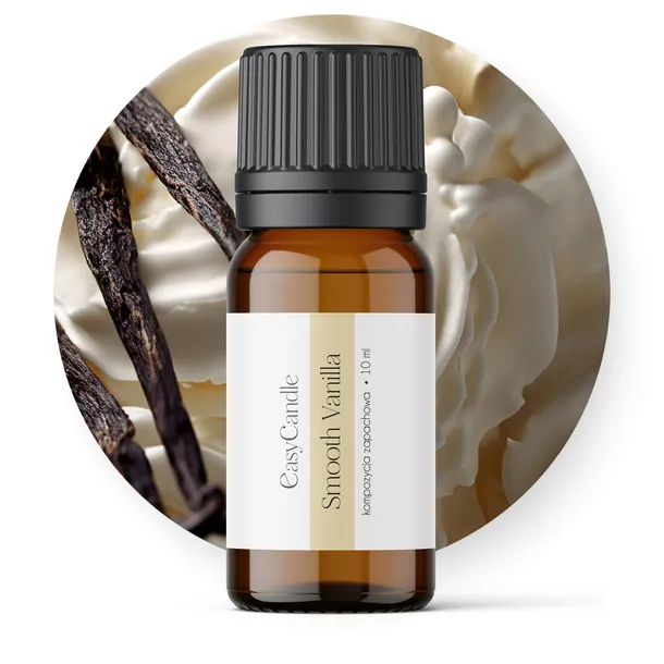 Olejek zapachowy do świec EasyFragrances Smooth Vanilla Wanilia 10 ml
