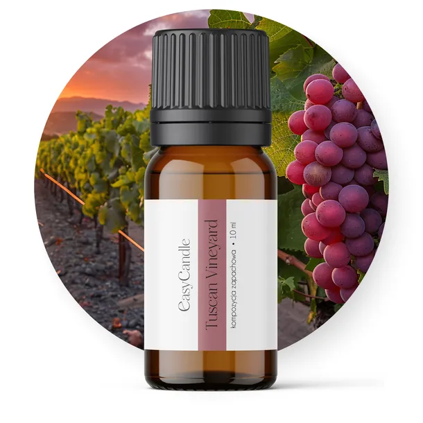 Olejek zapachowy do świec wosku mydła bazy mydlanej Tuscan Vineyard 10 ml