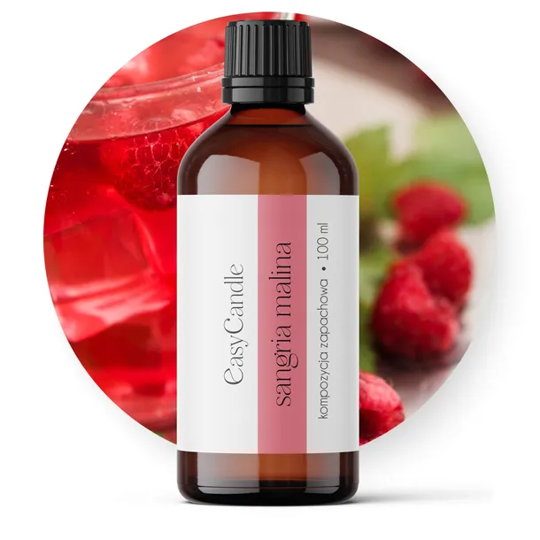 Olejek zapachowy zapach do świec wosku Sangria Malina 100 ml