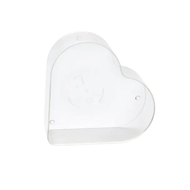 Pojemnik PC serce serca tealight do zalewu świec wosku sojowego - 50 szt.