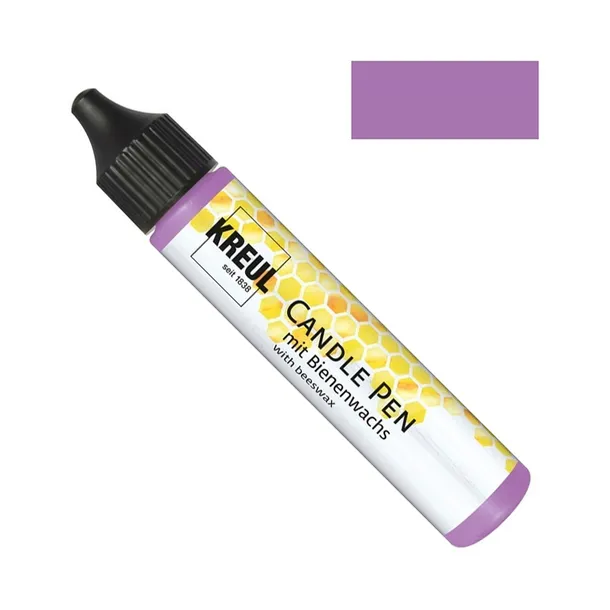 Pisak farba do malowania świec ozdabiania candle pen 29ml FIOLETOWY