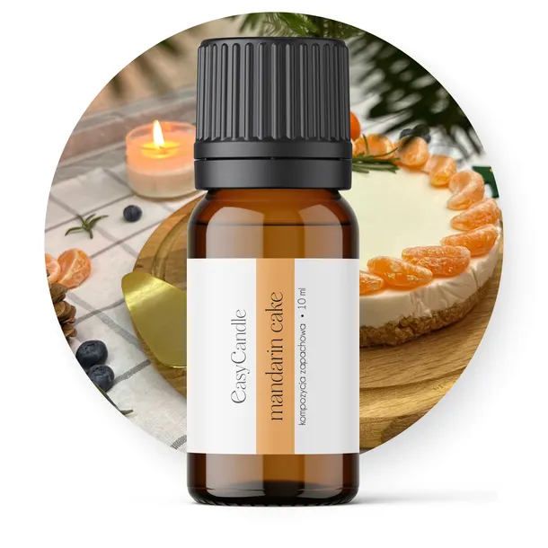 Olejek zapachowy do wosku świec Mandarin Cake 10 ml