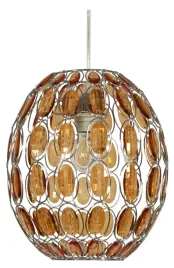 lampa-z-krysztalkami-brazowa-e27-selma-candellux