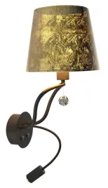 czarno-zloty-kinkiet-e14-led-8w-saria-candellux