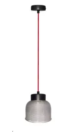 lampa-wiszaca-czarno-czerwona-e27-liverpool-ledea