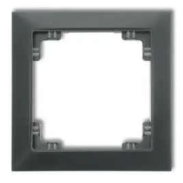 ramka-1x-deco-soft-grafit-mat-28drso-1karlik