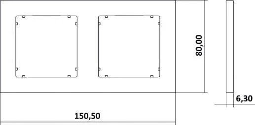 ramka-2-krotna-grafit-11mr-2-deco-mini-karlik