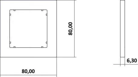 ramka-pojedyncza-biala-mr-1-deco-mini-karlik
