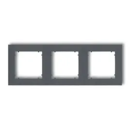 ramka-potrojna-grafit-mat-28mr-3-deco-mini-karlik