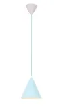 lampa-wiszaca-niebieska-stozek-e27-voss-ledea