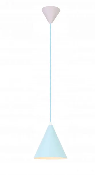 lampa-wiszaca-niebieska-stozek-e27-voss-ledea