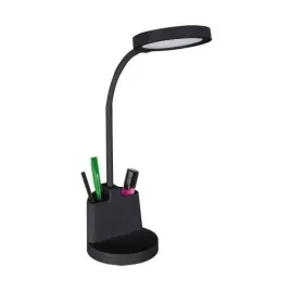 lampka-biurkowa-led-czarna-z-przybornikiem-8w-ideus