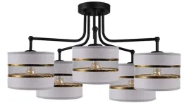 lampa-wiszaca-czarno-chromowa-5xe27-andy-candellux