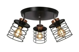 lampa-sufitowa-azurowa-czarna-3xe27-glob-candellux