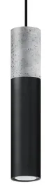 lampa-wiszaca-czarna-tuba-z-betonowa-wstawka-sollux