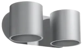 szary-kinkiet-2xg9-orbis-sl-0661-sollux-lighting