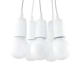 lampa-wiszaca-diego-biala-zwis-na-5-zarowek-sollux