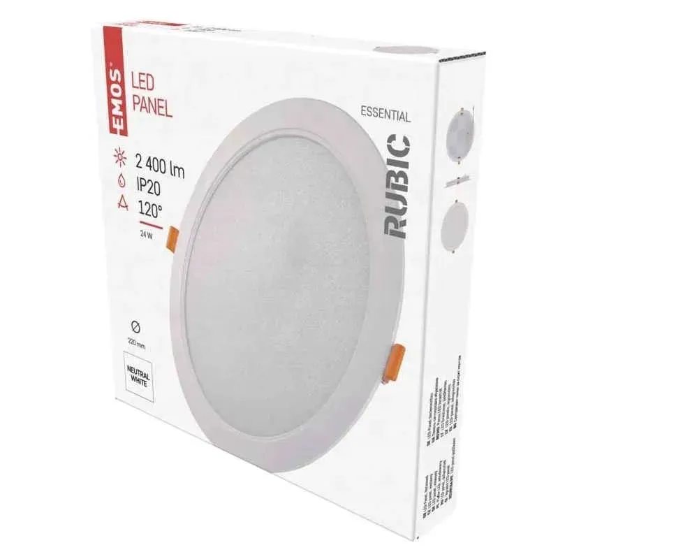 okragly-panel-led-24w-wpuszczany-4000k-rubic-emos-stan-nowy