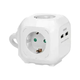 bialy-przedluzacz-kostka-szescian-na-4-gniazda-w-wersji-schuko-z-usb-orno