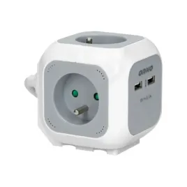 przedluzacz-kostka-szary-na-4-gniazda-2xusb-orno