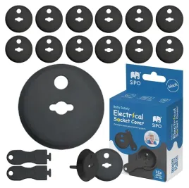 zabezpieczenie-gniazdek-elektrycznych-kontaktow-zaslepki-czarne-12-sztuk