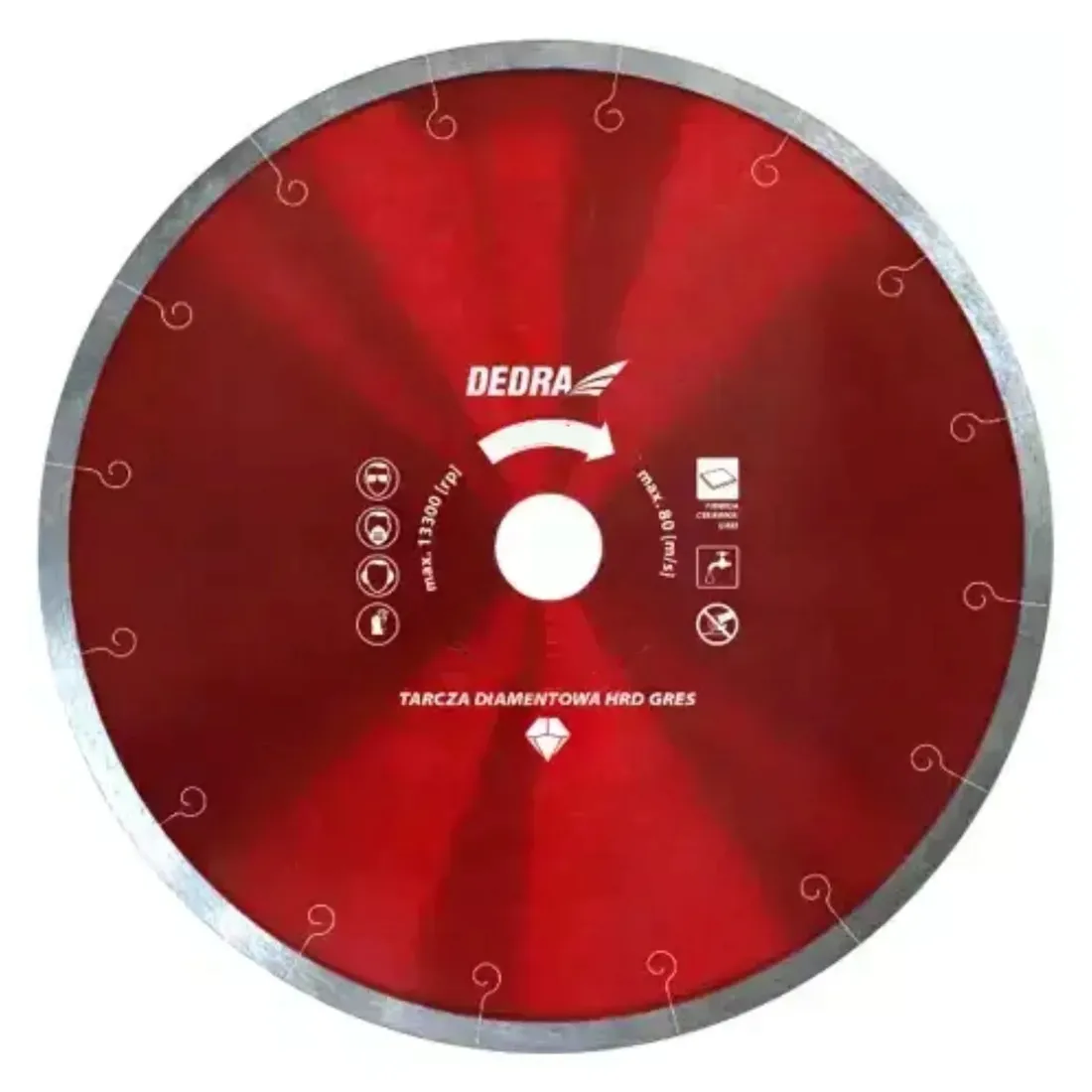dedra-tarcza-diamentowa-hrd-gres-200-254mm-h1065e
