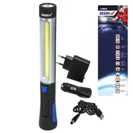 dedra-l1023-latarka-akum-cob-led-3w-3w-zasilacz