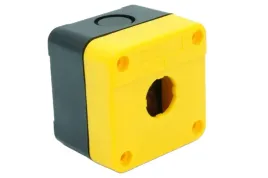 kaseta-obudowa-sterownicza-zolta-na-przycisk-sterowniczy-1-pojedyncza