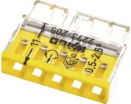 szybkozlaczka-2273-205-wago-5x25-oryginalna-1szt