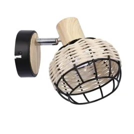 kinkiet-czarny-pleciony-e14-tajga-candellux