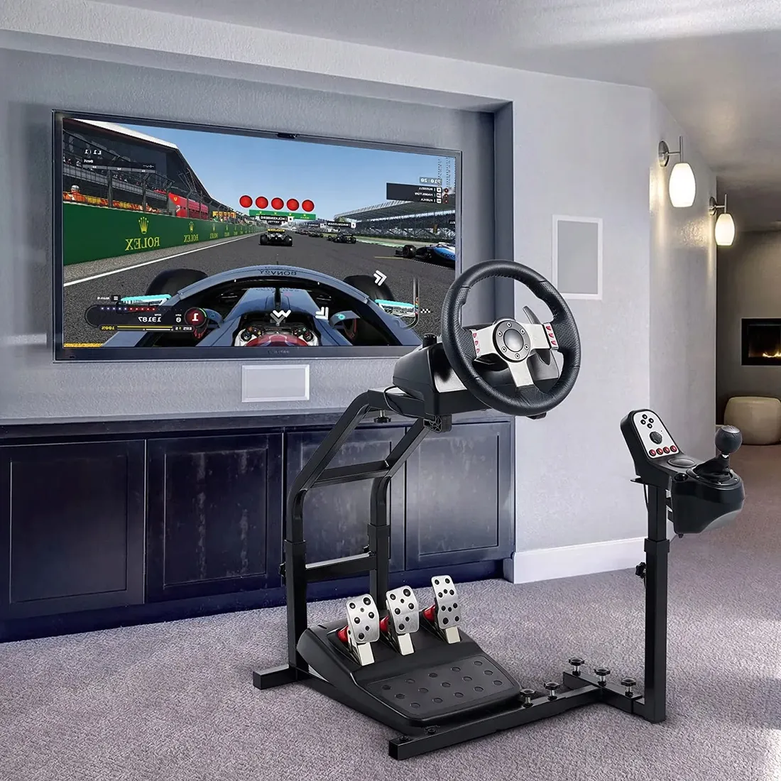 stojak-na-kierownice-logitech-g27-g29-thrustmaster-stan-nowy