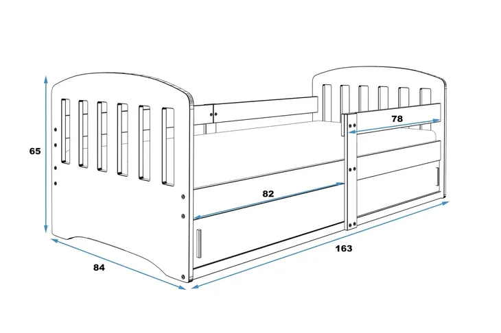 lozko-dzieciece-classic-od-interbeds-dlugosc-163-cm