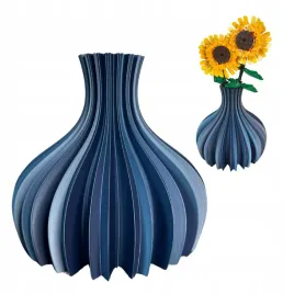 wazon-dla-lego-icons-botanical-kwiaty-i-trawy-metaliczny-kobalt-dove