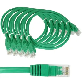 patch-cord-u-utp-kat-6-pvc-3m-zielony-5szt-alantec