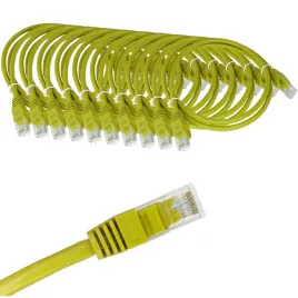 patchcord-u-utp-kat-6-pvc-0-5m-zolty-10szt-alantec