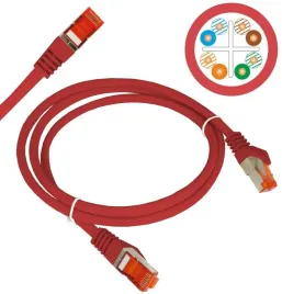 skretka-f-utp-kat6-1m-rj-45-czerwony-kks6cze1-0-zestaw-5-sztuk-patchcordow