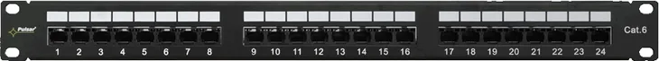 patch-panel-rp-u24v6-24-porty-utp-cat6-pulsar-waga-z-opakowaniem-1-5-kg