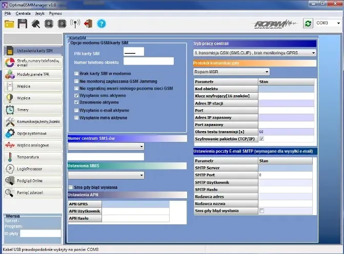 ropam-optimagsm-centrala-4-strefy-automatyka
