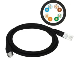 kku5cza1-patchcord-utp-kat-5e-1m-10szt-alantec