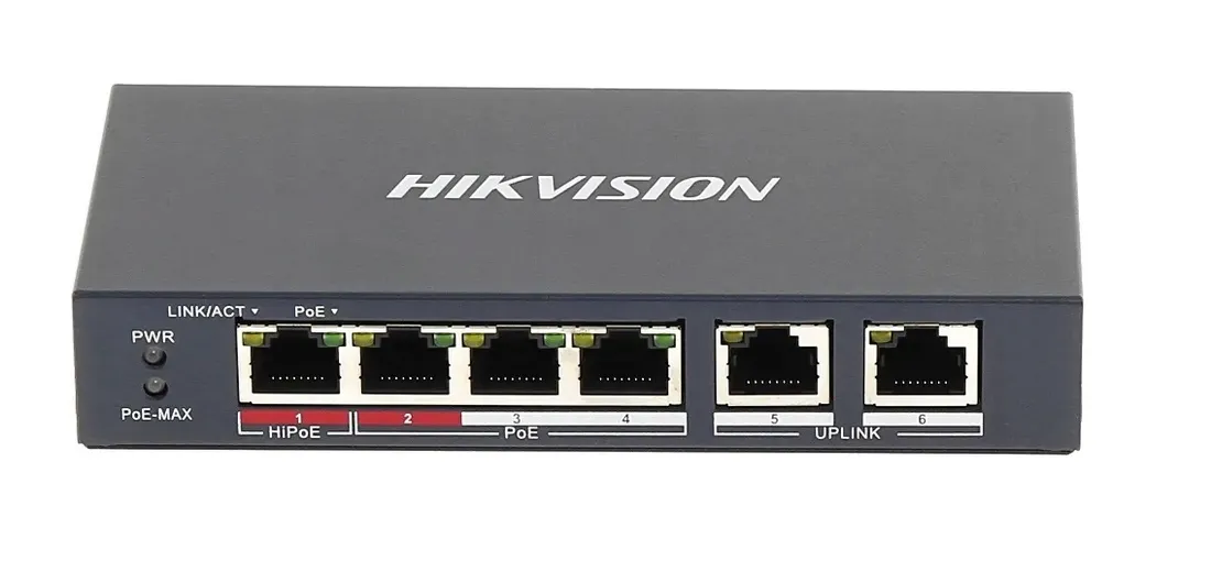 switch-do-kamer-hikvision-ds-3e0106hp-e-poe