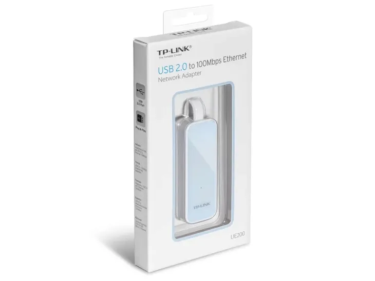 tp-link-karta-sieciowa-ue200-fast-ethernet-usb-2-0-rodzaj-karty-zewnetrzna
