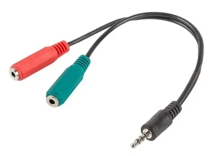 lanberg-stereo-jack-mini-4-pin-2x-jack-mini-2szt-kod-producenta-ad-0023-bk