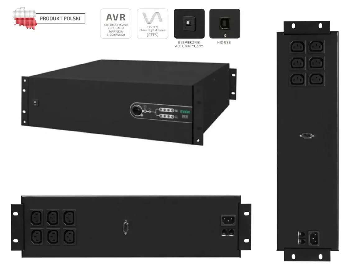 ever-sinline-2000-usb-hid-19-3u-stan-nowy